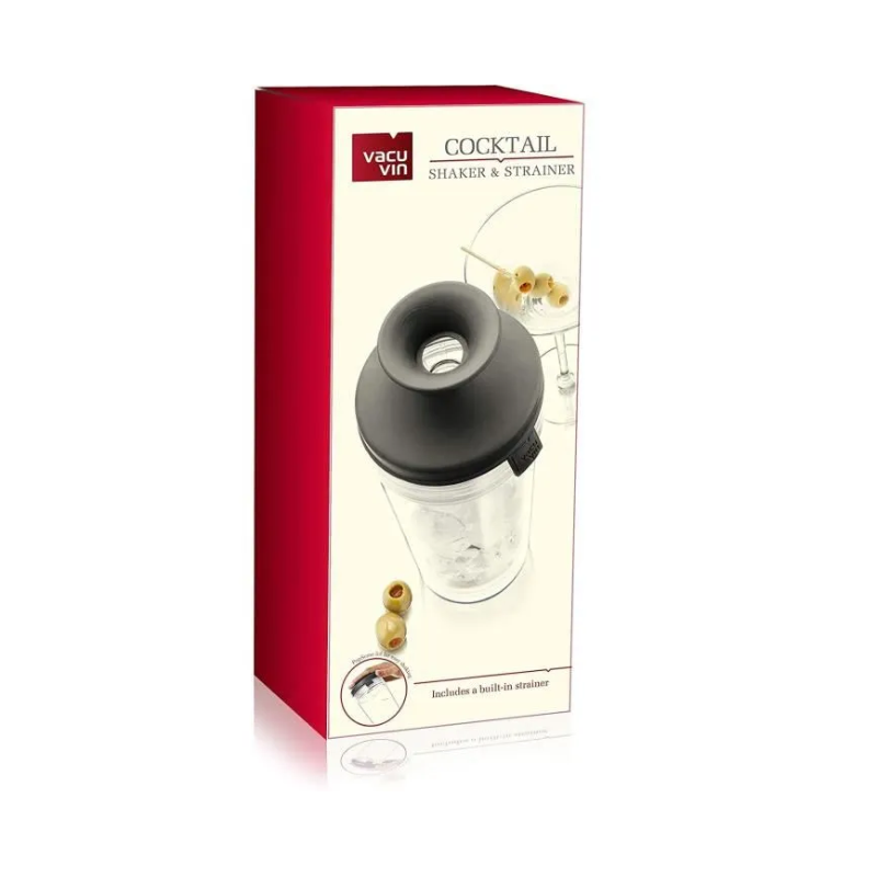 VacuVin Coffret Cocktail 7 Pièces – Kit Complet Pour Préparer Des Cocktails Maison Parfaitement Frais