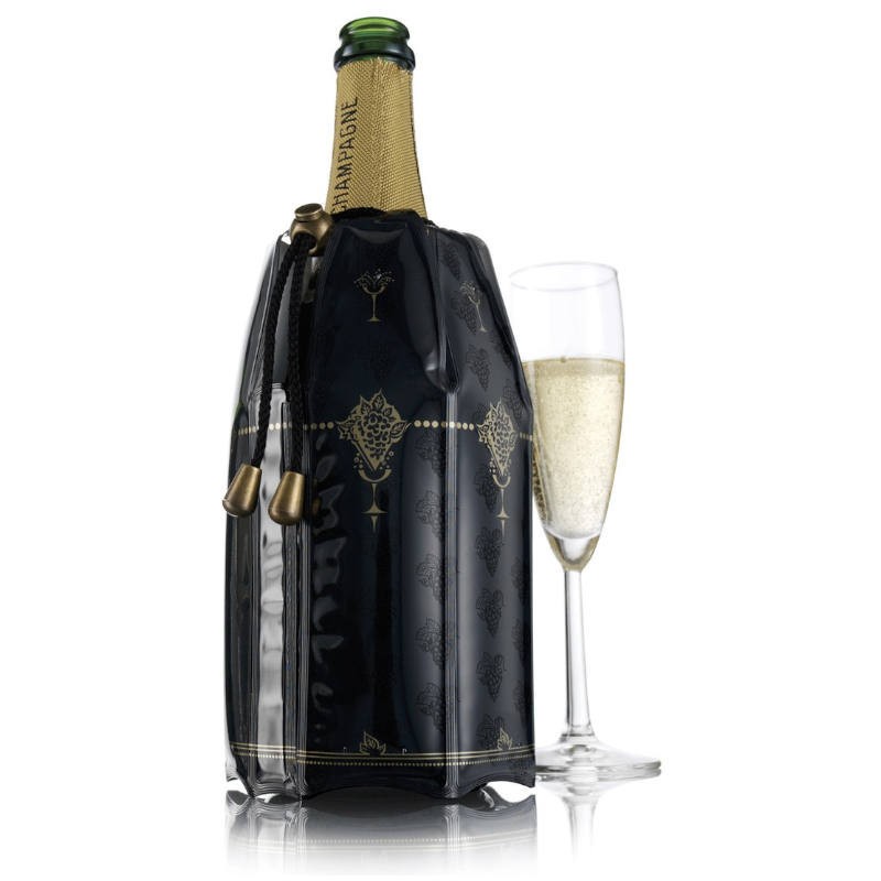 VacuVin Refroidisseur/Rafraîchisseur à Champagne Motif Classique